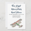 Search for vintage aeroplane invitations Blue