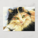 Search for calico postcards Watercolor