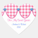 Search for pink gingham stickers Country