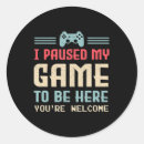 Search for pause stickers Retro