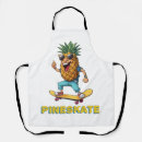 Search for cartoon fruit aprons Yellow