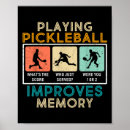 Search for funny pickleball posters Lover