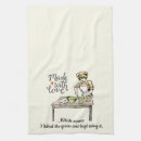 Search for funny tea towels Cooking