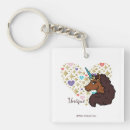 Search for unicorn design key rings Licensed afro unicorn