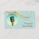 Search for microphone business cards Music