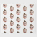 Search for baby face wrapping paper Picture