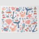 Search for sea shells tissue paper Beach
