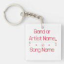 Search for rock bands key rings Song