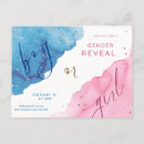 Search for gender reveal postcards Boy or girl