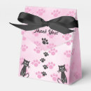 Search for paw print favour boxes Cat