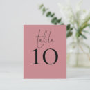 Search for dusty rose table cards Simple