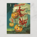 Search for red devil postcards Vintage