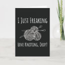 Search for funny knitting cards Humour