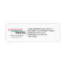 Search for health return address labels Mental health awareness