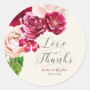 Search for raspberry wedding stickers Elegant
