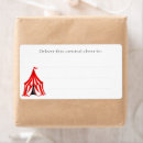 Search for carnival birthday return address labels Festival