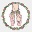 Search for ballet slipper stickers Ballerina