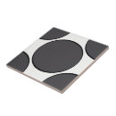 Search for black circle pattern tiles Black and white