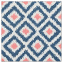 Search for coral and blue fabric Colourful