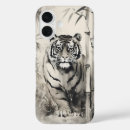 Search for asian animals iphone cases Black