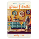Search for atomic retro magnets Cocktail party