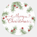 Search for christmas greeting stickers Round