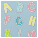 Search for alphabet fabric nursery