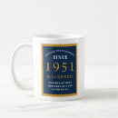 Search for seventy years mugs Gold
