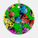 Search for ladybug christmas tree decorations Beetle