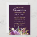 Search for glitter quinceanera invitations Modern