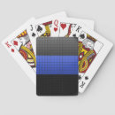 Search for thin blue line playing cards Sheriff