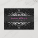 Search for lace chubby business cards Black
