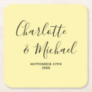 Search for wedding coasters Calligraphy