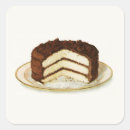 Search for vintage cake stickers Chocolate