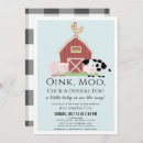 Search for cow baby boy shower invitations Blue