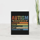 Search for support autism awareness postcards Mum
