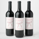 Search for bridal shower wine labels Coquette