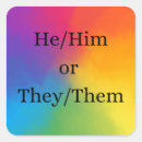 Search for him stickers Pronouns