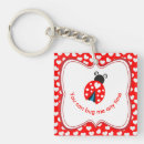 Search for lady bug key rings Red