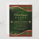 Search for red gold green christmas invitations Winter