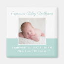 Search for birth announcement magnets Newborn photo