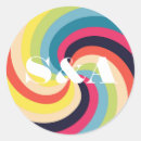 Search for rainbow spiral stickers Psychedelic