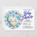 Search for heart baby boy shower invitations Whimsical