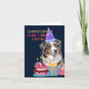 Search for australian shepherd birthday cards Dog