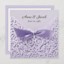 Search for purple vow renewal invitations Lavender