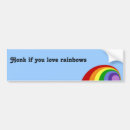 Search for retro bumper stickers Rainbow