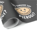 Search for polish wrapping paper Pierogi