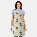 Search for sunflower design aprons Botanical