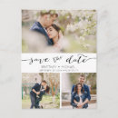 Search for cursive save the dates Engagement photo