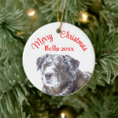 Search for dog photo christmas tree decorations Animal lover